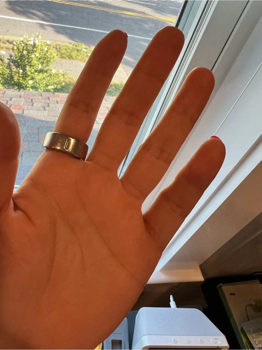 Oura magnetic charging